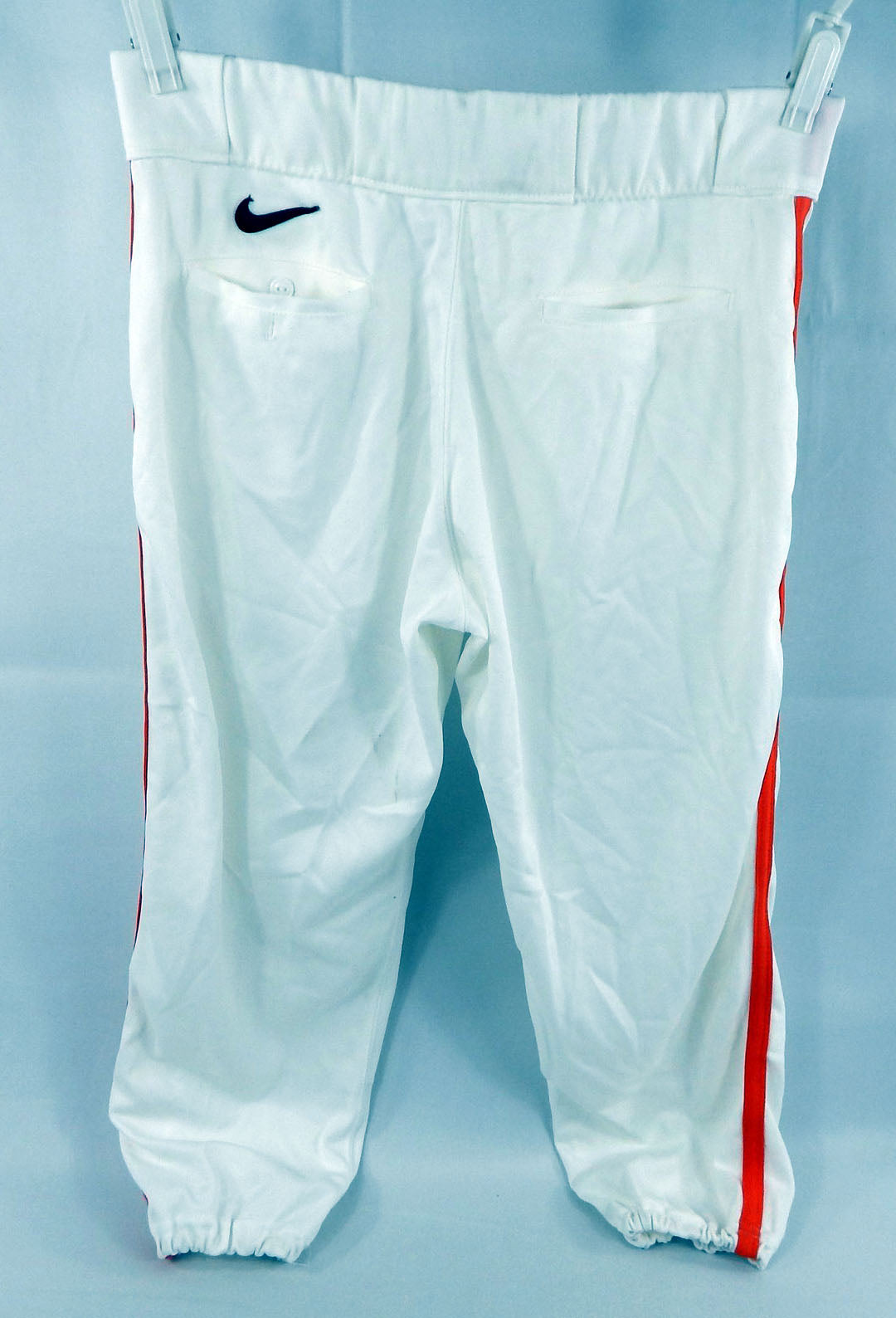 20001 Virginia Tech Hokies #6 Game Used White Baseball Pants 36 606 Pic2
