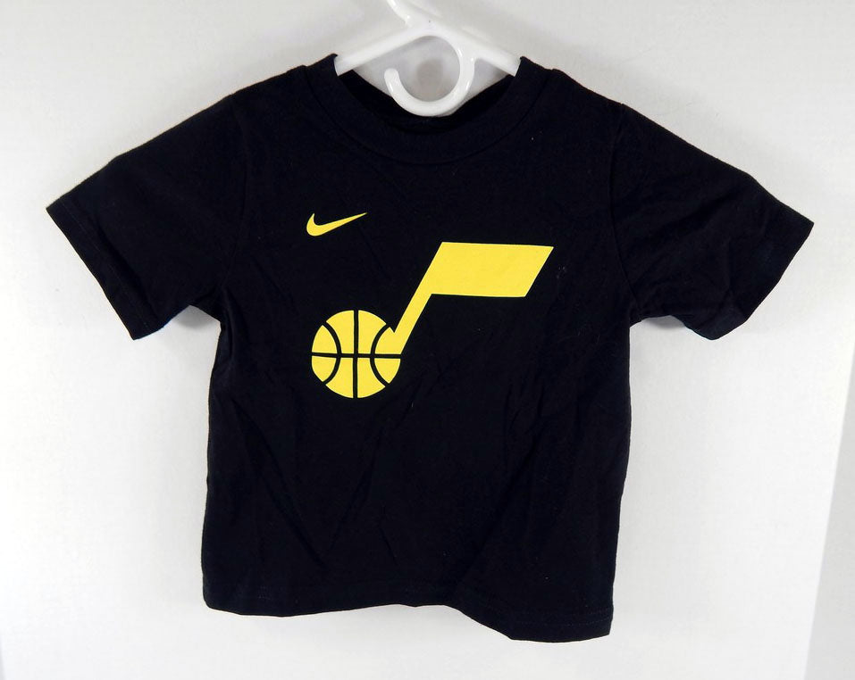 2024-25 Toddler Utah Jazz Authentic Black T-Shirt Nike NWT 2T 69S