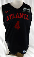 2025-26 Atlanta Hawks Gabe Vincent #4 Game Used Black Practice Jersey L 042