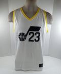 2023 Mens Utah Jazz Lauri Markkanen #23 Fastbreak White Jersey Fanatics NWT L 2