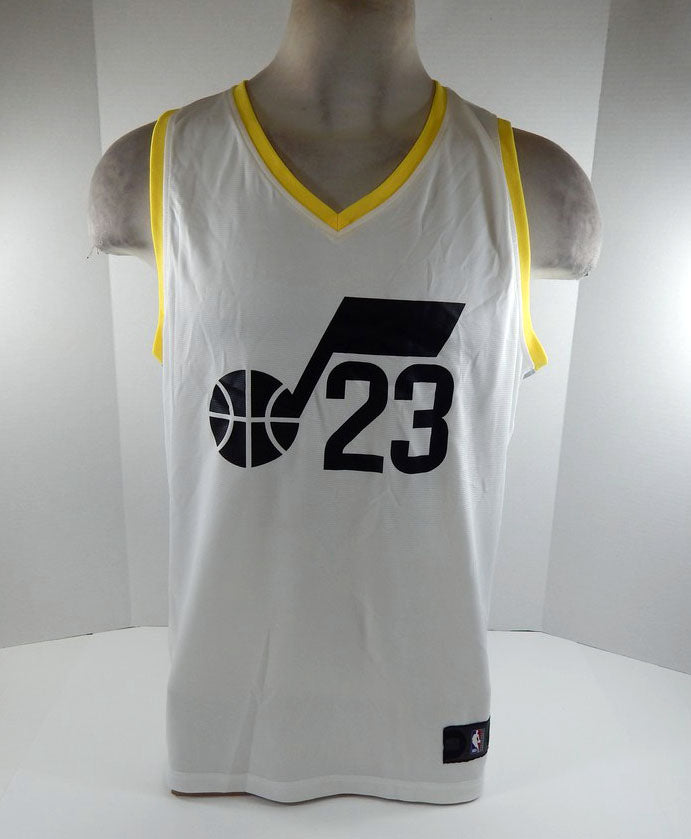 2023 Mens Utah Jazz Lauri Markkanen #23 Fastbreak White Jersey Fanatics NWT L 2