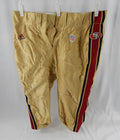 1990s San Francisco 49ers Game Issued Gold Pants 48 539