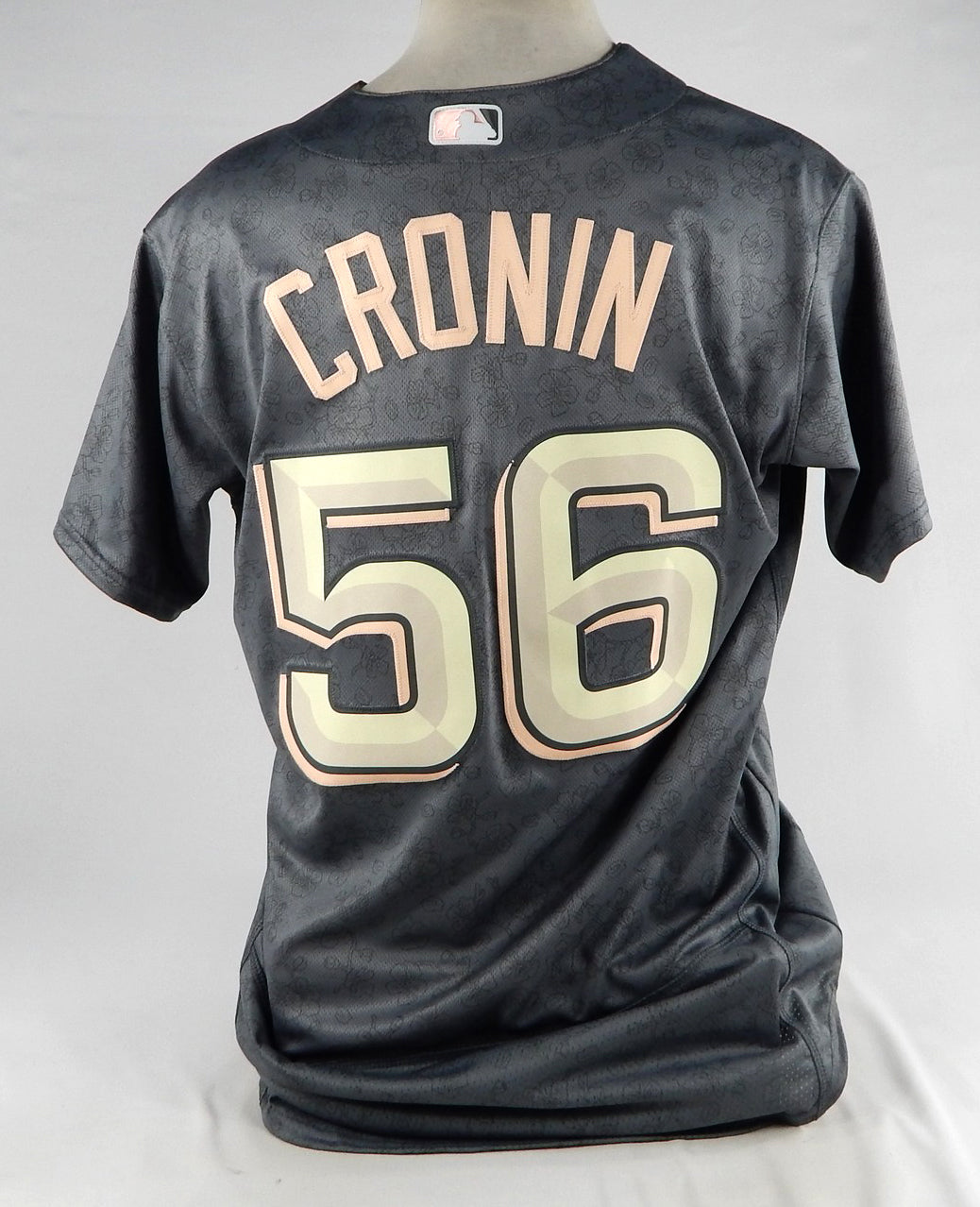 2023 Washington Nationals Matt Cronin #56 Game Issued Grey Jersey City Connect 1 Pic2