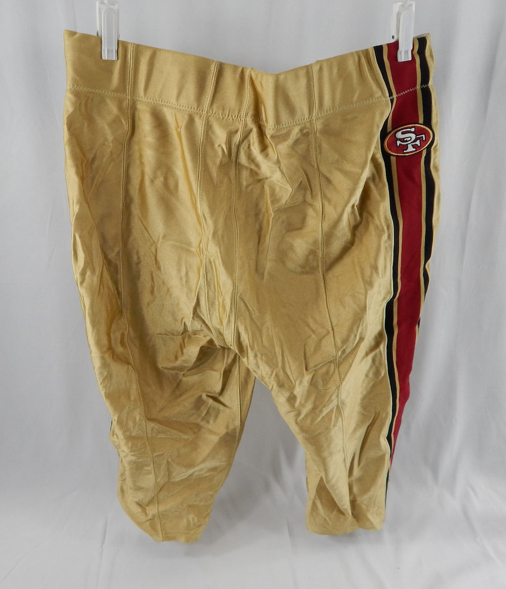 1990s San Francisco 49ers Game Issued Gold Pants 48 539 Pic2