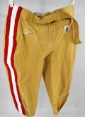 2009 San Francisco 49ers Game Issued Gold Pants 38 186