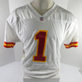 1995 Kansas City Chiefs #1 Game Issued White Jersey 42 DP51818