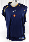 2002-06 Golden State Warriors #34 Game Used Navy Tank Top Shirt 3XL 575