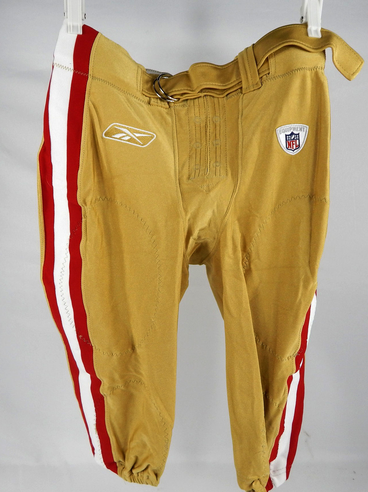 2009 San Francisco 49ers Game Issued Gold Pants 38 189