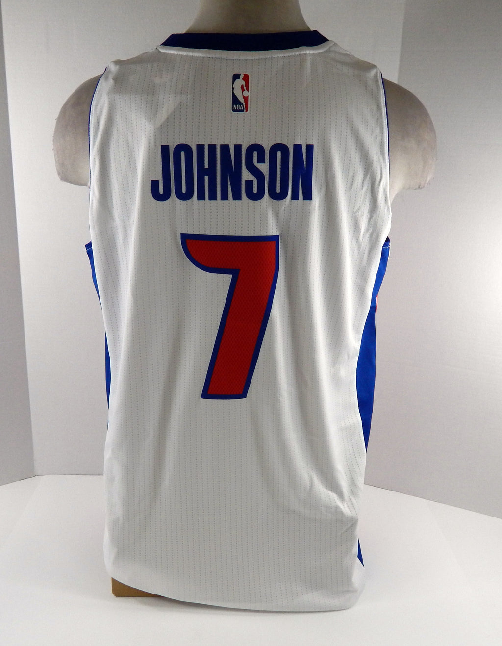 2016 Men Detroit Pistons Stanley Johnson #7 Swingman White Jersey Adidas NWT L 1 Pic2