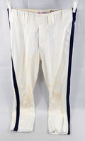 1991 Houston Astros Darnell Coles Game Used White Pants 35 676