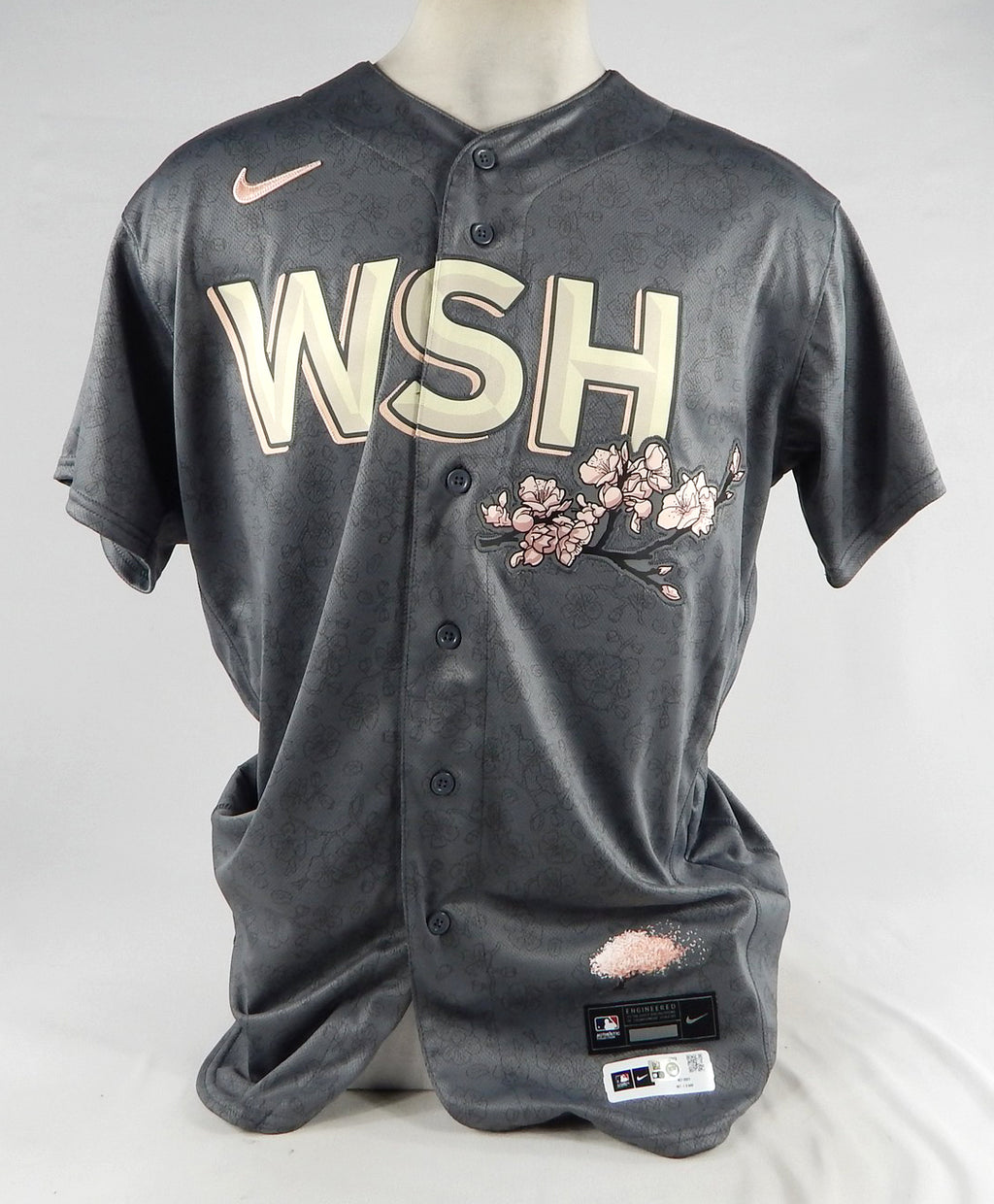 Washington Nationals Travis Blankenhorn #27 Game Issued Grey Jersey City Co 2023