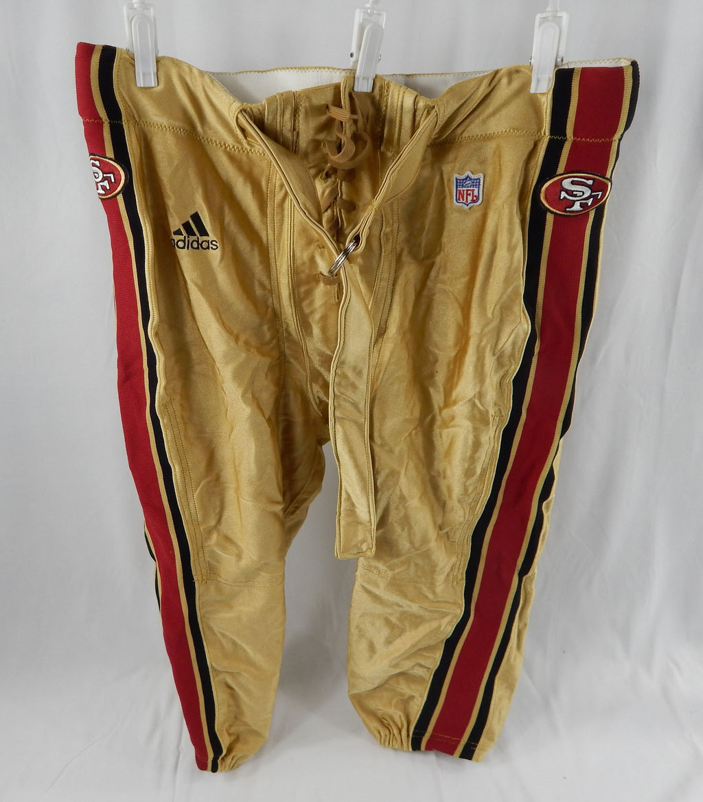 2001 San Francisco 49ers Game Issued Gold Pants 48 543