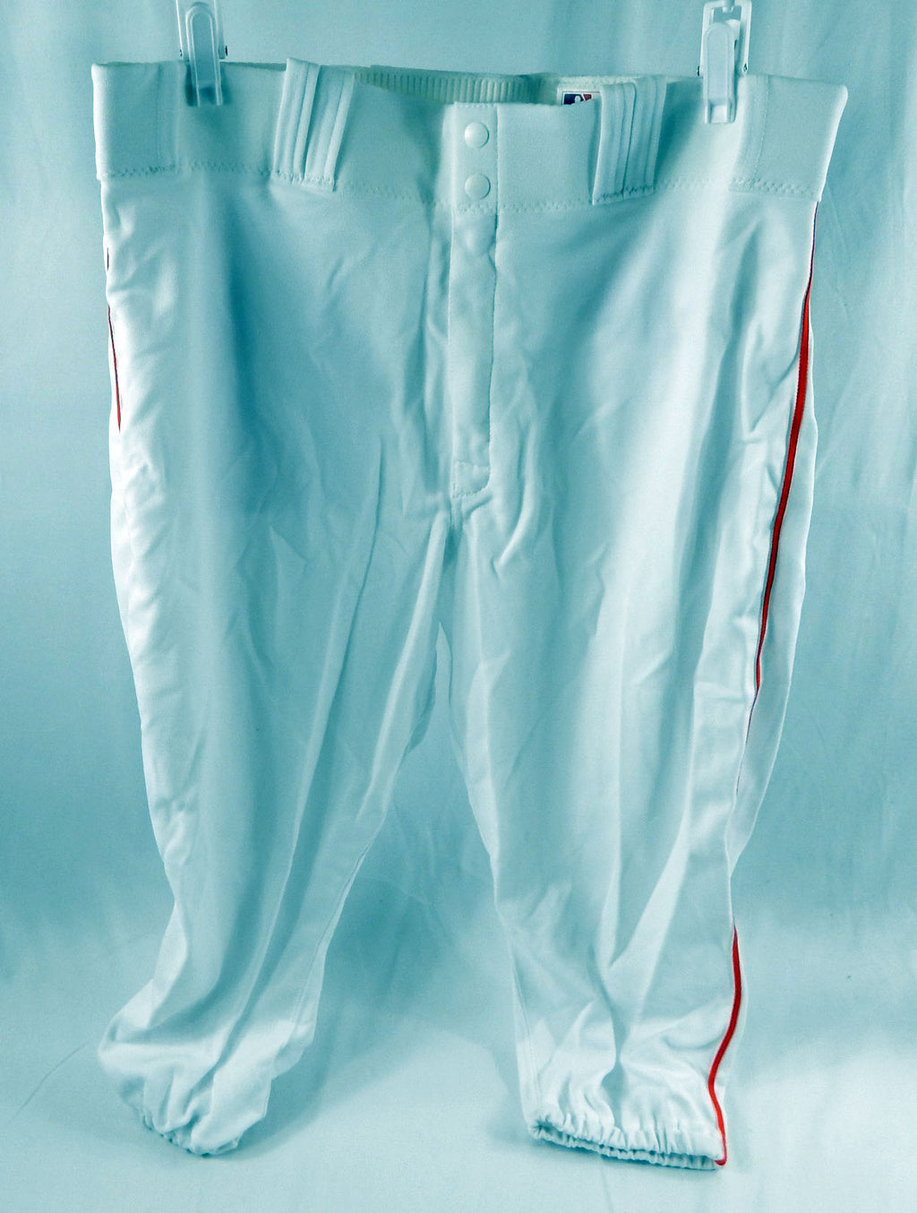 2015 Miami Marlins Tom Koehler #34 Game Used White Baseball Pants 38 DP113528