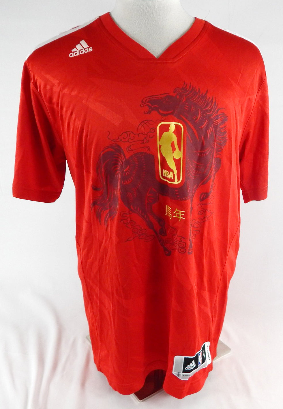 2012-13 Orlando Magic Doron Lamb #1 Game Used Red Shirt Chinese New Year  XL 2