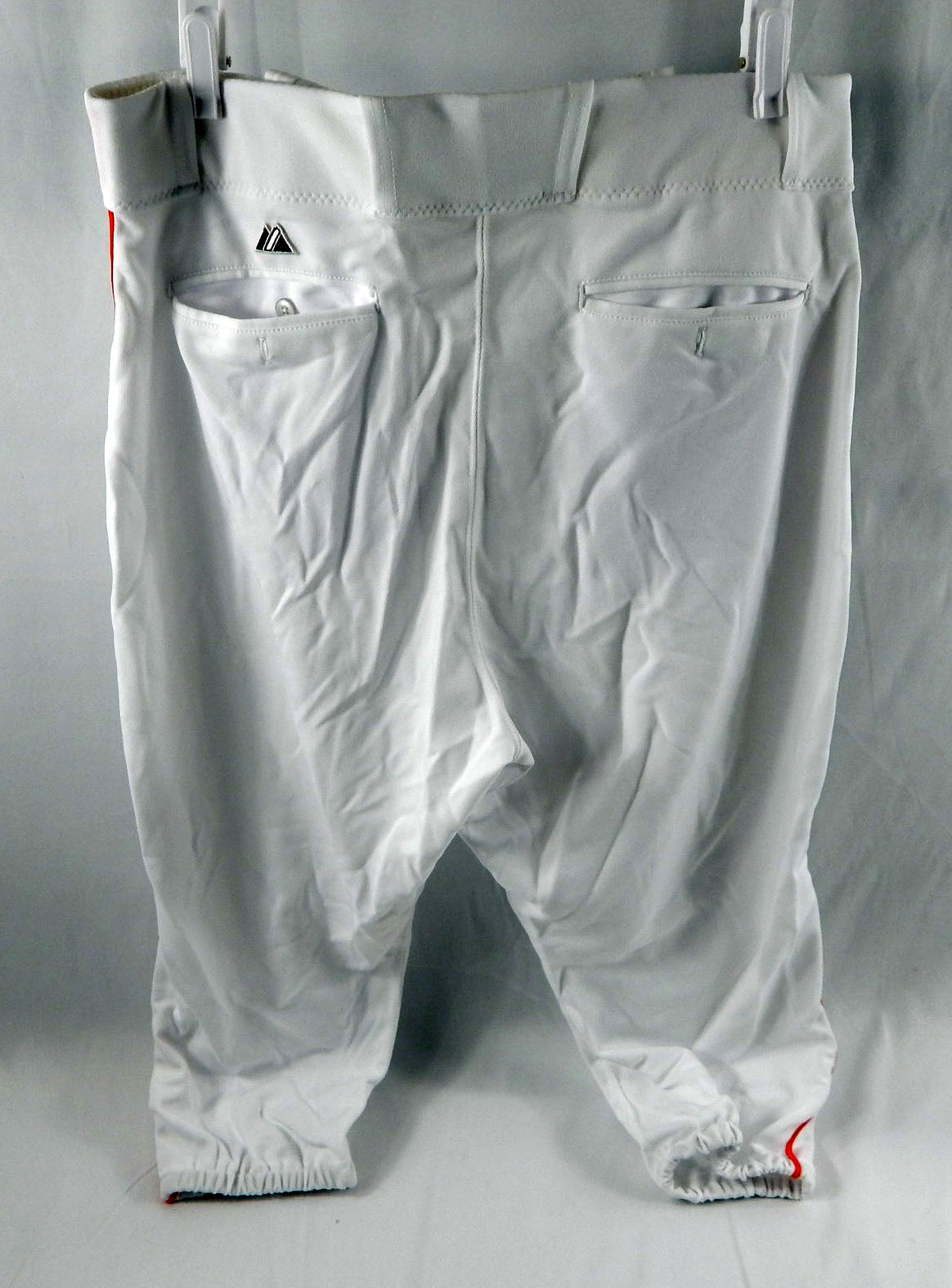 2015 Miami Marlins Tom Koehler #34 Game Used White Baseball Pants 38 DP113528 Pic2