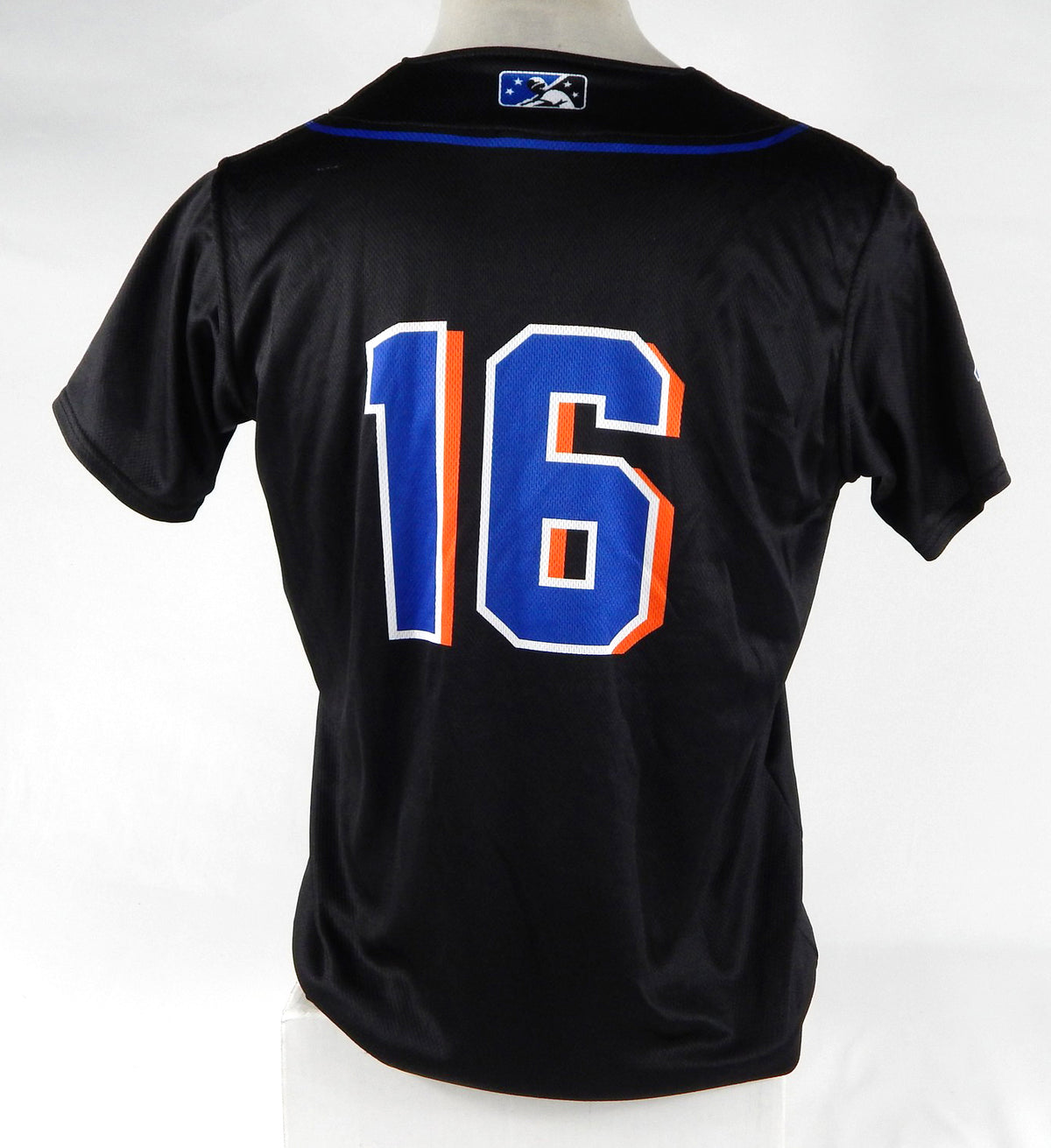 2022-23 Syracuse Mets #16 Game Used Black Jersey 44 DP68056 Pic2