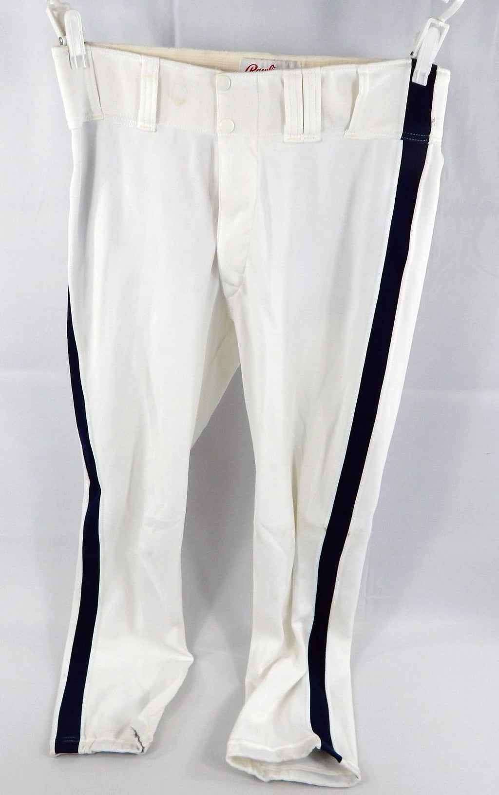 1991 Houston Astros Jimmy Jones #37 Game Used White Pants 35 679