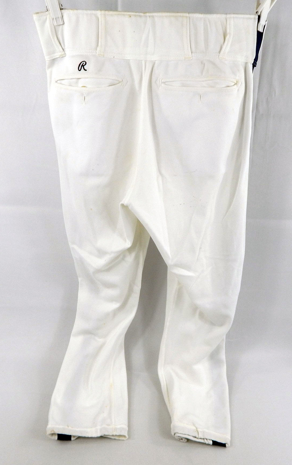 1991 Houston Astros Jimmy Jones #37 Game Used White Pants 35 679 Pic2