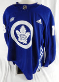 2017-18 Toronto Maple Leafs Noah Gregor #18 Game Used Blue Practice Jersey Ford
