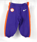 2016-17 Clemson Tigers Game Issued Pos Used Purple Pants Nike 34 047S