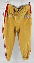 2009 San Francisco 49ers Game Issued Gold Pants 34 197