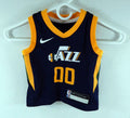 Toddler Utah Jazz Jordan Clarkson #0 Replica Navy Jersey Icon Nike NWT 24M 77S