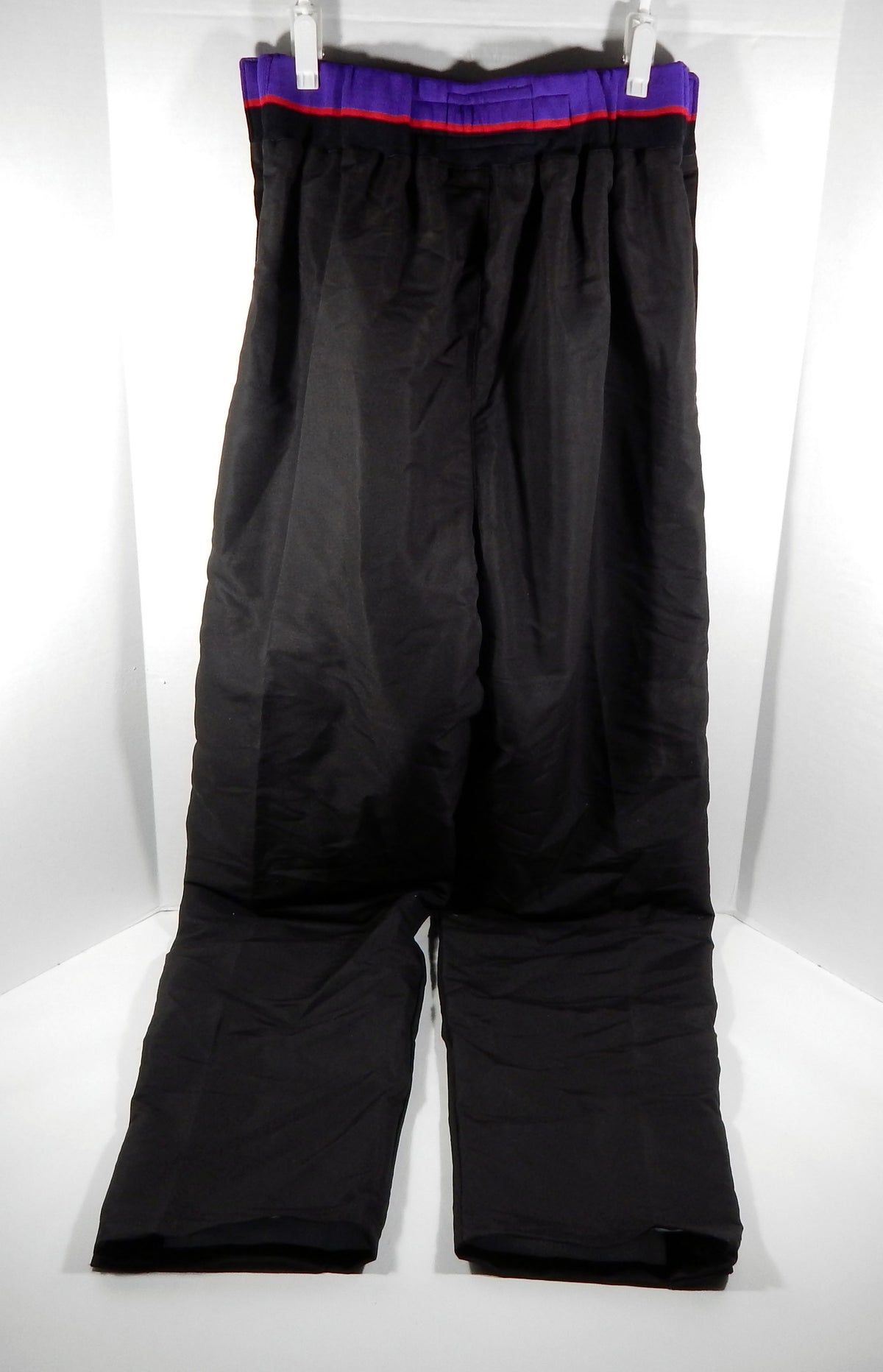 1990s Toronto Raptors Game Issued Black Pants XL+4 DP68833 Pic2
