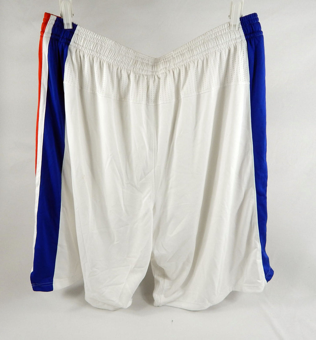 2014-15 Detroit Pistons Game Issued White Shorts 5XL 671 Pic2
