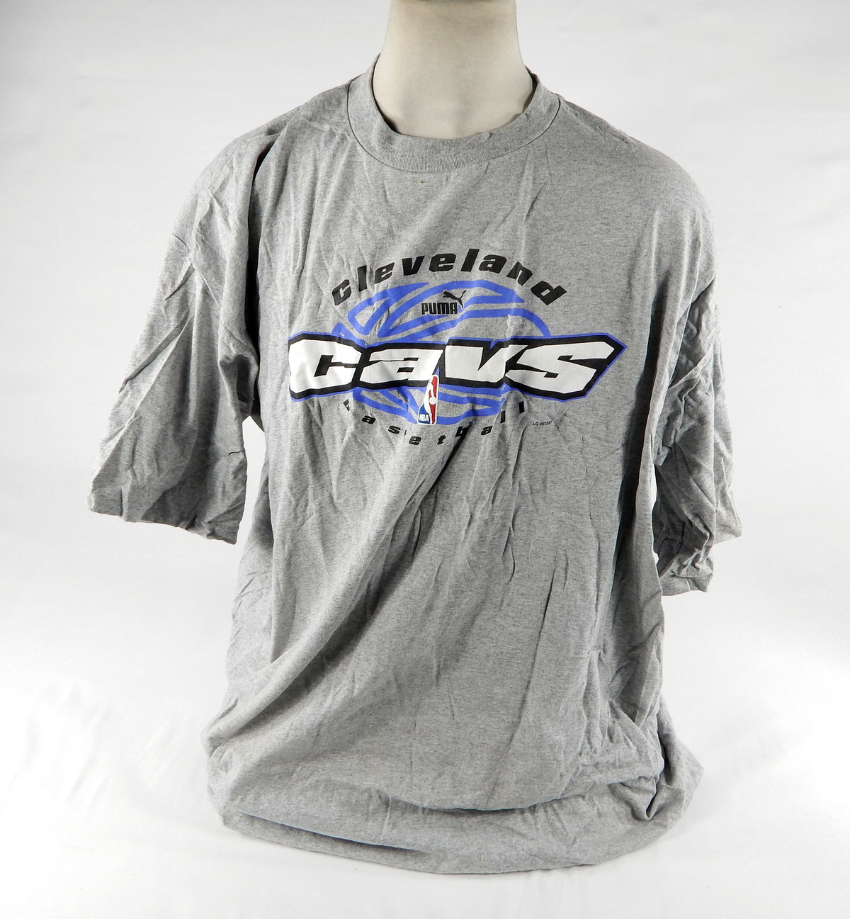 1990s Cleveland Cavaliers Team Issued Grey Shirt 3XLT DP70405