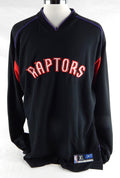2004-05 Toronto Raptors Milt Palacio #10 Game Used Black Shooting Shirt XL 086