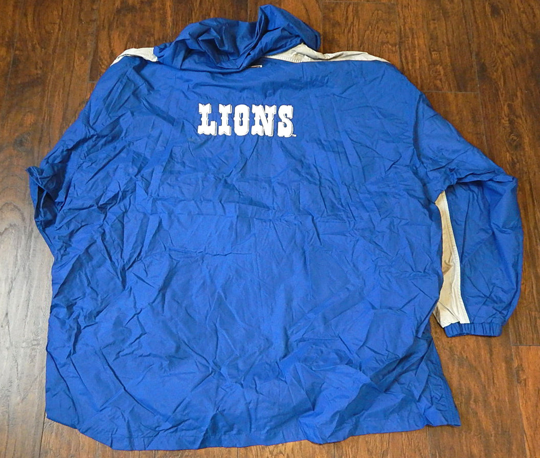1990's Detroit Lions Reebok NFL Pro Line Vintage Coat Jacket XXXL DJ066557 Pic2