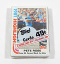 1982 Topps Baseball Unopened Cello Pack Pete Rose On Top
