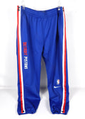 2021-22 Detroit Pistons Game Issued Blue Warm Up Pants DA8074-496 XL 051S