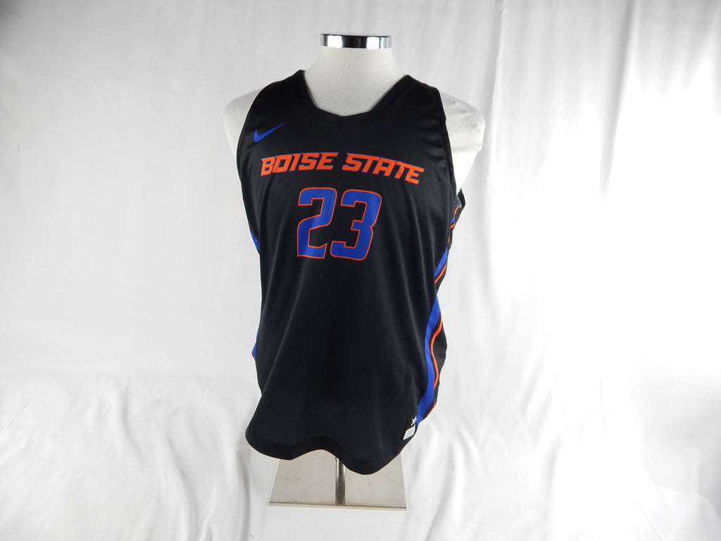 2021-22 Boise State Broncos #23 Game Issued Black Jersey Basketball XL 167