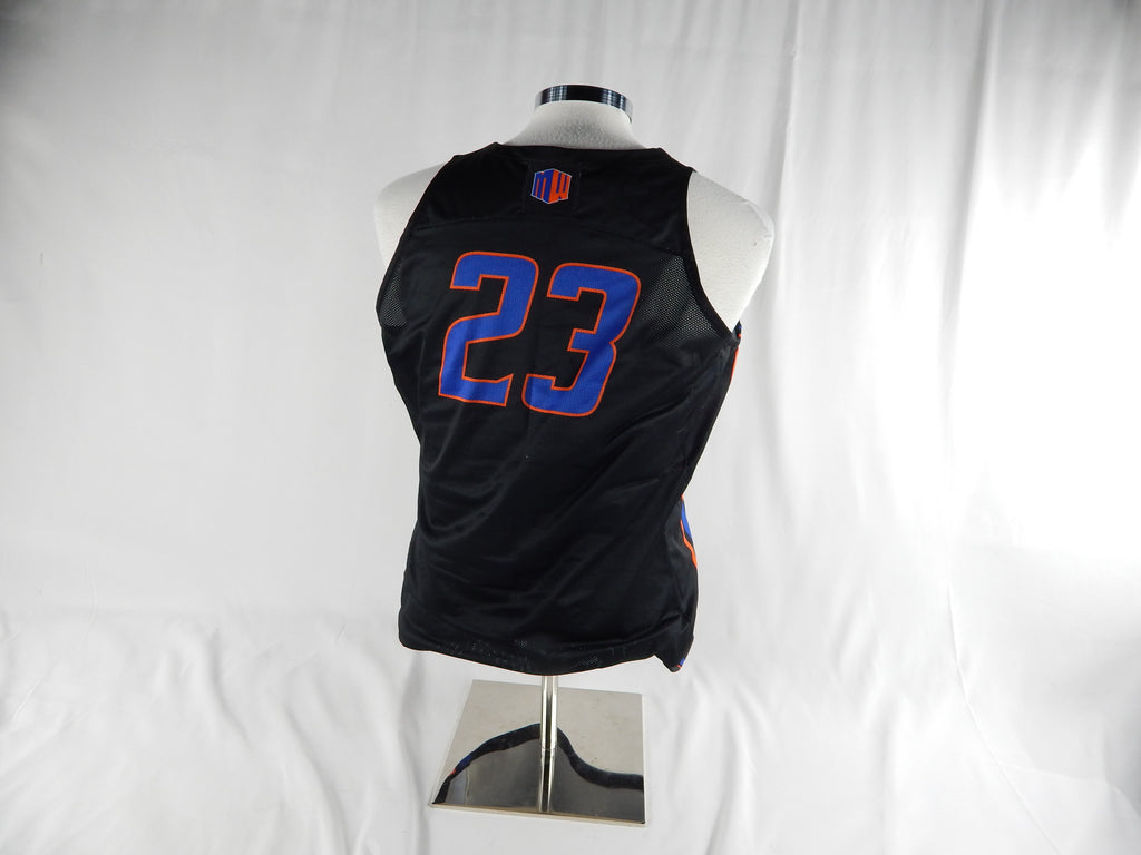 2021-22 Boise State Broncos #23 Game Issued Black Jersey Basketball XL 167 Pic2