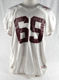 1990s Alabama Crimson Tide #69 Game Used White Practice Jersey XXXL 932