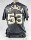 2023 Washington Nationals Joe La Sorsa #53 Game Issued Grey Jersey City Connect3