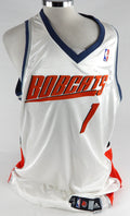 2007-08 Charlotte Bobcats Andre Brown #1 Game Issued White Jersey 54 989