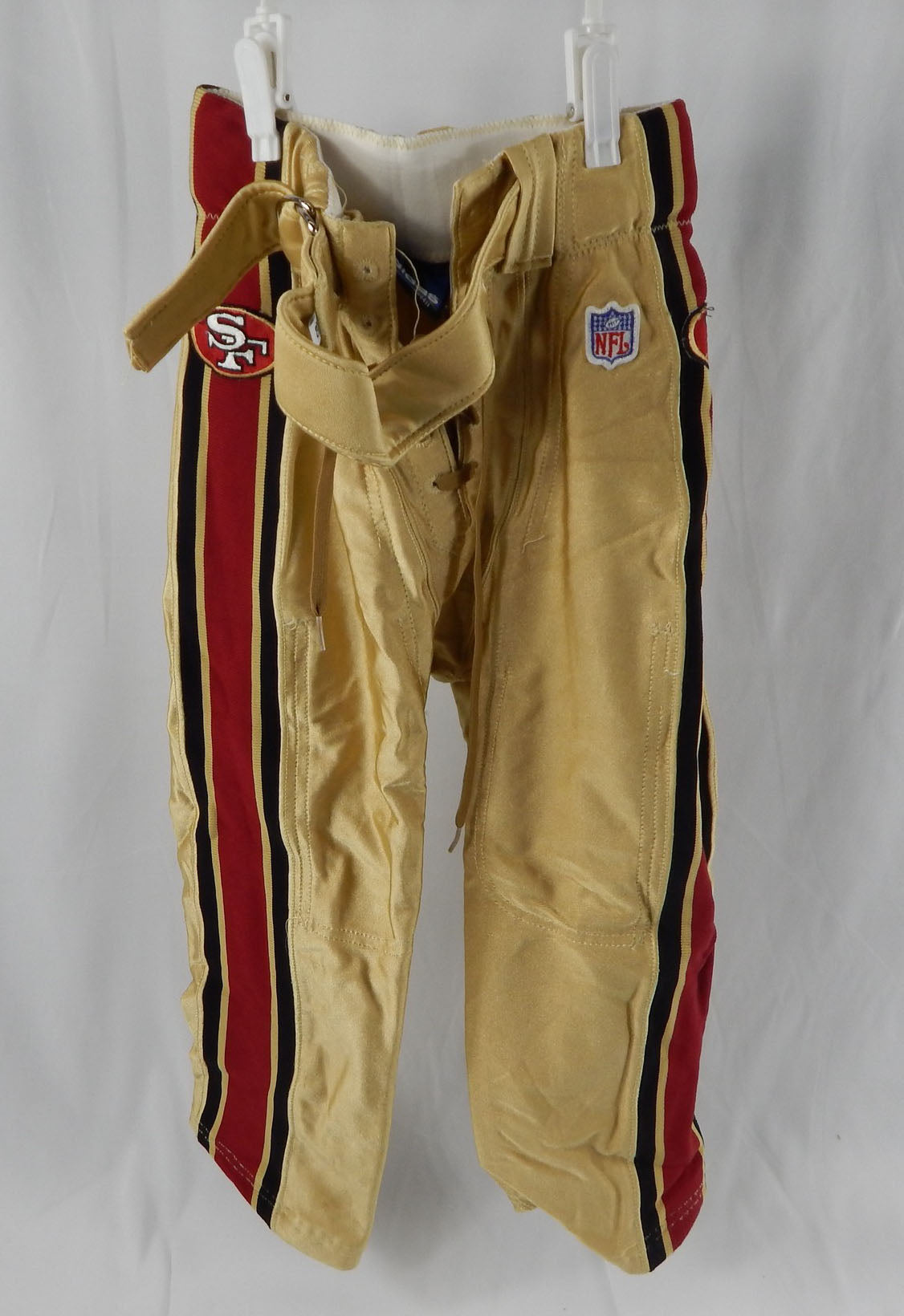 1990s San Francisco 49ers Game Issued Gold Pants 32 549