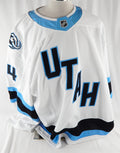2025-26 Utah Mammoth Anson Thornton #34 Game Issued White Jersey 58G DP113353