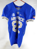 Air Force Falcons #82 Game Used Blue Jersey Name Plate Removed L 965