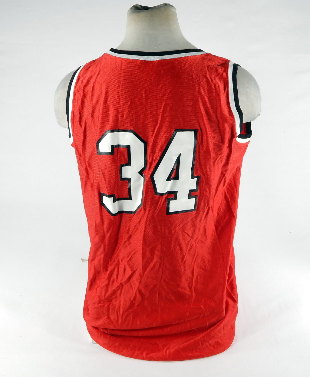 Cincinnati Bearcats #34 Game Issued Red Jersey Basketball 24 DP70409 Pic2