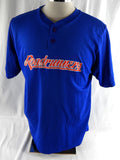 Edinburg Roadrunners Alexis Hernandez #5 Game Used Blue Jersey ULB L 126