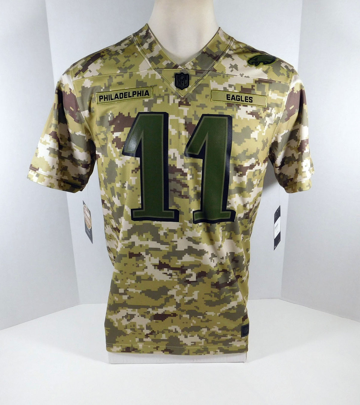 New Youth Philadelphia Eagles Carson Wentz #11 Camo Game Jersey XL Nike STS NWT