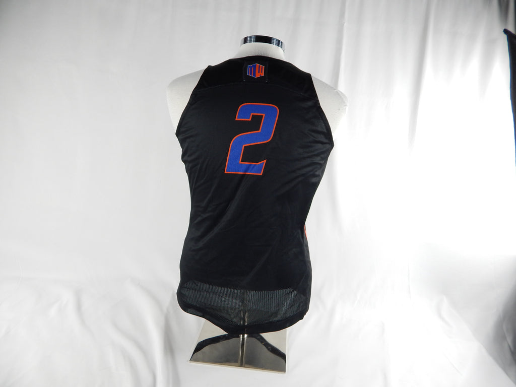 2021-22 Boise State Broncos #2 Game Issued Black Jersey Basketball L 169 Pic2