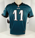New Youth Philadelphia Eagles Carson Wentz #11 Green Game Jersey S Nike Auth NWT