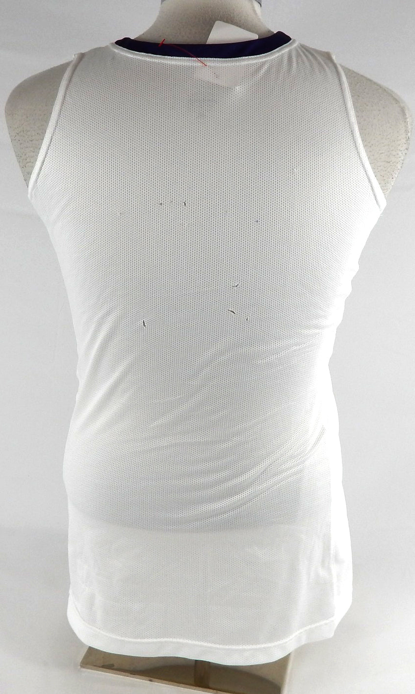 Texas Christian TCU Frogs #31 Game Used White Jersey Basketball Stripped L 737 Pic2