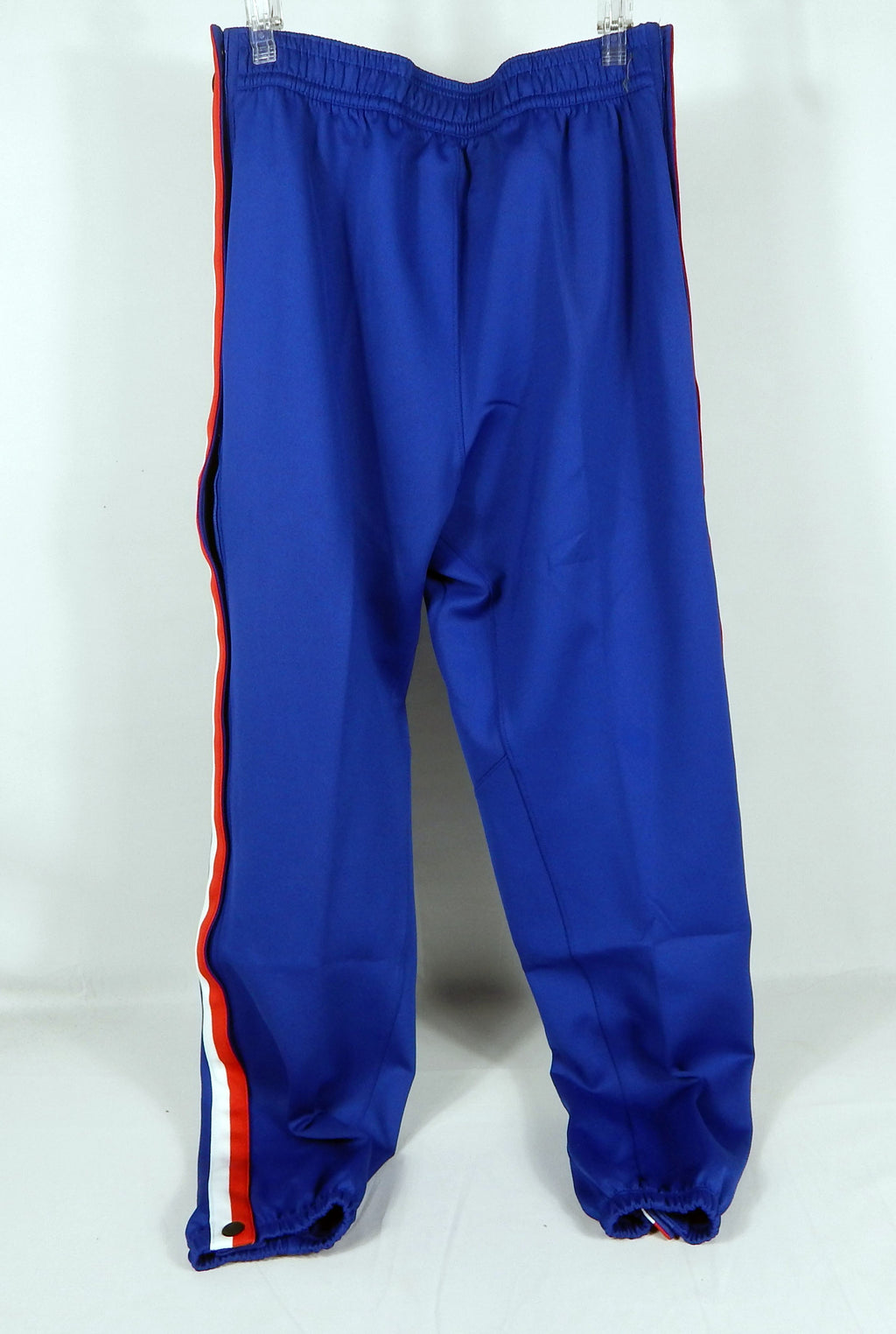 2021-22 M 055S Detroit Pistons Game Issued Blue Warm Up Pants DA8074-500 Pic2