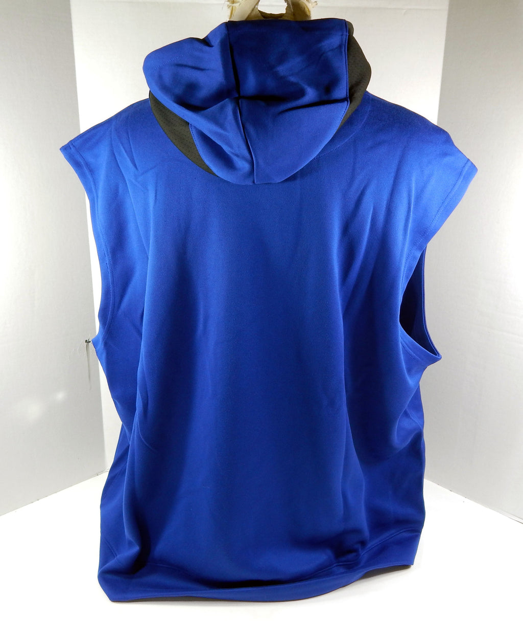 2020-21 Detroit Pistons Team Issued Blue Tank Hoodie SweatShirt Nike 5 3XLT 176S Pic2