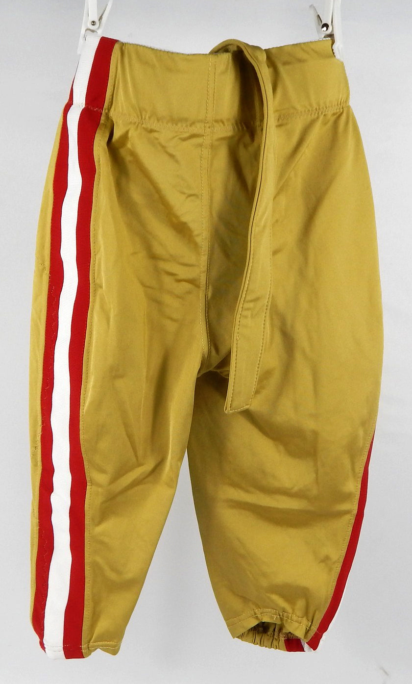 2011 San Francisco 49ers Game Issued Gold Pants 30 210 Pic2
